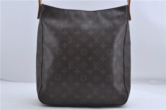 Authentic Louis Vuitton Monogram Looping GM Shoulder Bag M51145 LV 4835D