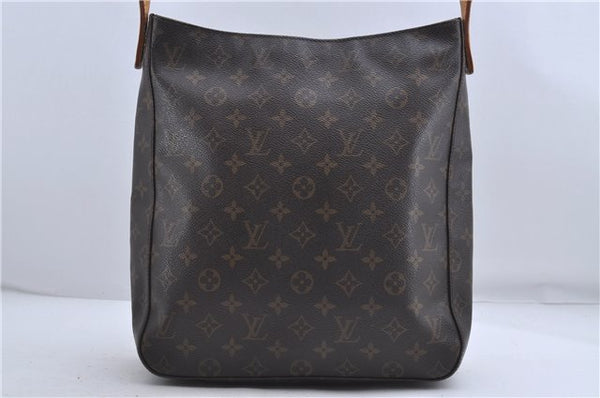 Authentic Louis Vuitton Monogram Looping GM Shoulder Bag M51145 LV 4835D