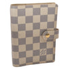 Authentic Louis Vuitton Damier Azur Agenda PM Notebook Cover R20706 LV 4837I