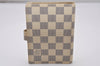 Authentic Louis Vuitton Damier Azur Agenda PM Notebook Cover R20706 LV 4837I