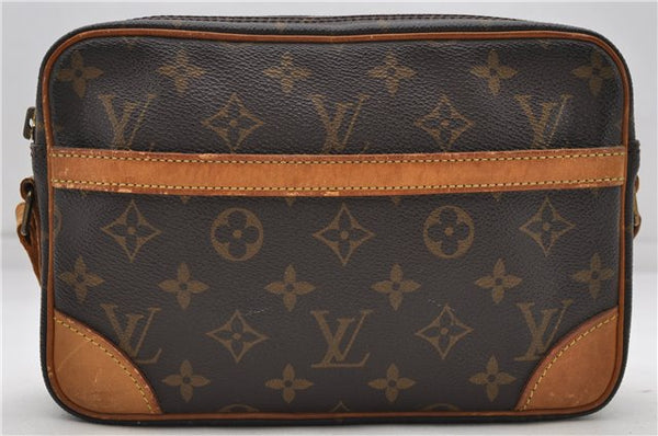 Auth Louis Vuitton Monogram Trocadero 23 Shoulder Cross Bag M51276 LV Junk 4838D