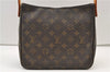 Authentic Louis Vuitton Monogram Looping MM Shoulder Bag M51146 LV 4840E