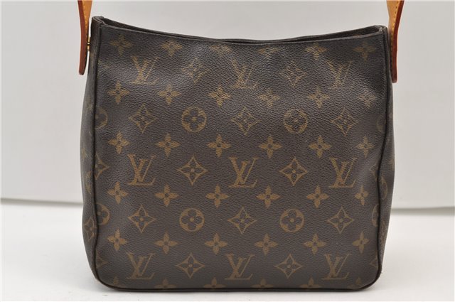 Authentic Louis Vuitton Monogram Looping MM Shoulder Bag M51146 LV 4840E