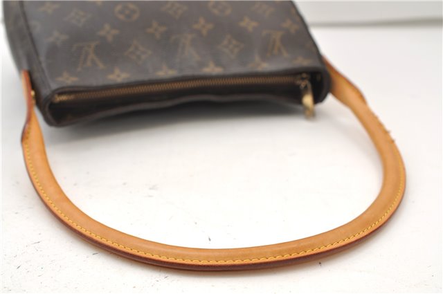 Authentic Louis Vuitton Monogram Looping MM Shoulder Bag M51146 LV 4840E