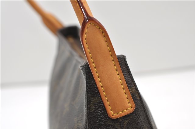 Authentic Louis Vuitton Monogram Looping MM Shoulder Bag M51146 LV 4840E