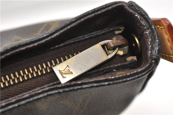 Authentic Louis Vuitton Monogram Looping MM Shoulder Bag M51146 LV 4840E