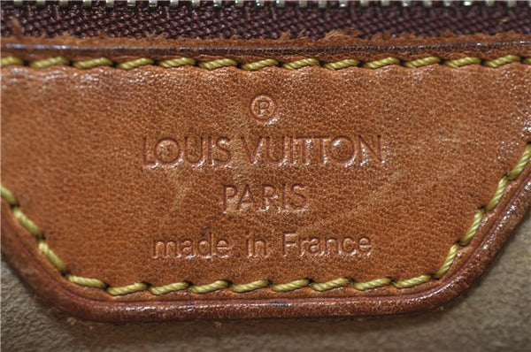 Authentic Louis Vuitton Monogram Looping MM Shoulder Bag M51146 LV 4840E