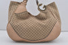 Authentic GUCCI Diamante Charlotte Tote Bag Canvas Leather 203504 Brown 4840I