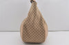 Authentic GUCCI Diamante Charlotte Tote Bag Canvas Leather 203504 Brown 4840I