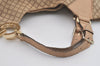 Authentic GUCCI Diamante Charlotte Tote Bag Canvas Leather 203504 Brown 4840I