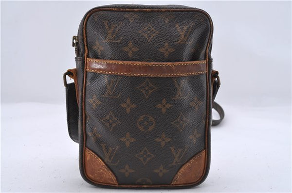 Authentic Louis Vuitton Monogram Danube Shoulder Cross Bag M45266 LV Junk 4841D
