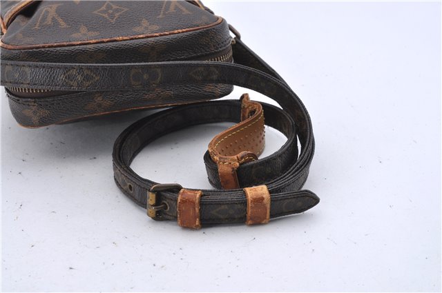 Authentic Louis Vuitton Monogram Danube Shoulder Cross Bag M45266 LV Junk 4841D