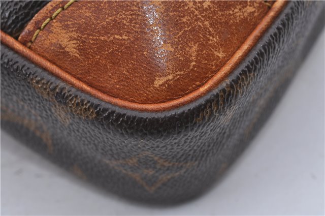 Authentic Louis Vuitton Monogram Danube Shoulder Cross Bag M45266 LV Junk 4841D