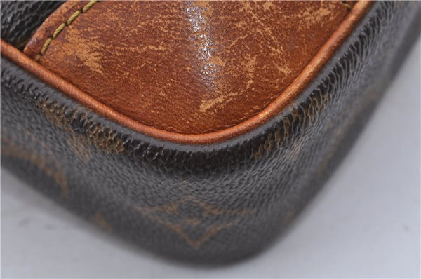 Authentic Louis Vuitton Monogram Danube Shoulder Cross Bag M45266 LV Junk 4841D