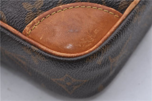 Authentic Louis Vuitton Monogram Danube Shoulder Cross Bag M45266 LV Junk 4841D