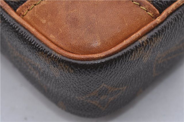 Authentic Louis Vuitton Monogram Danube Shoulder Cross Bag M45266 LV Junk 4841D