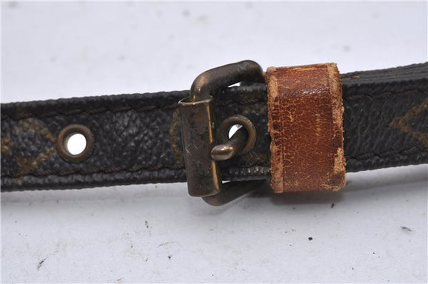 Authentic Louis Vuitton Monogram Danube Shoulder Cross Bag M45266 LV Junk 4841D