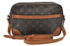 Auth Louis Vuitton Monogram Trocadero 27 Shoulder Cross Body Bag M51274 LV 4842D