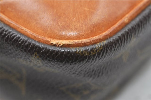 Auth Louis Vuitton Monogram Trocadero 27 Shoulder Cross Body Bag M51274 LV 4842D