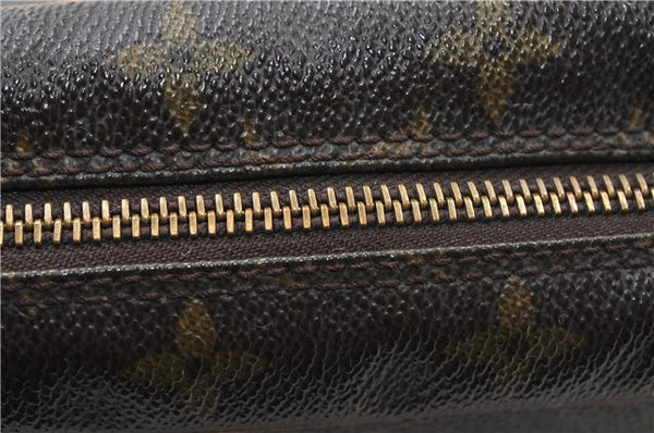 Auth Louis Vuitton Monogram Trocadero 27 Shoulder Cross Body Bag M51274 LV 4842D