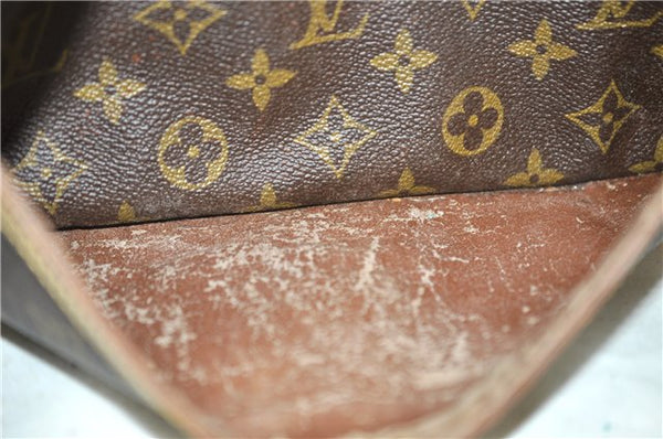 Auth Louis Vuitton Monogram Trocadero 27 Shoulder Cross Body Bag M51274 LV 4842D