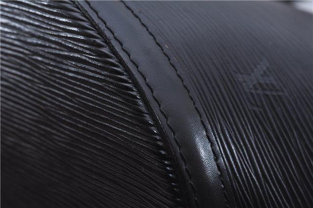 Auth Louis Vuitton Epi Saint Jacques Shopping Shoulder Bag Black M52262 LV 4842E