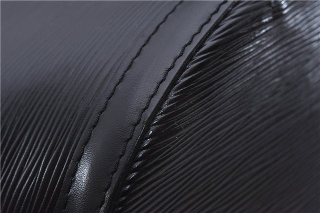 Auth Louis Vuitton Epi Saint Jacques Shopping Shoulder Bag Black M52262 LV 4842E