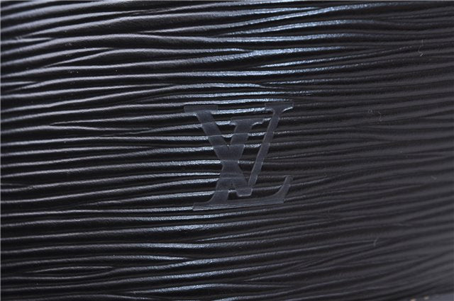 Auth Louis Vuitton Epi Saint Jacques Shopping Shoulder Bag Black M52262 LV 4842E