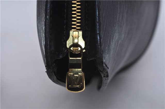 Auth Louis Vuitton Epi Saint Jacques Shopping Shoulder Bag Black M52262 LV 4842E