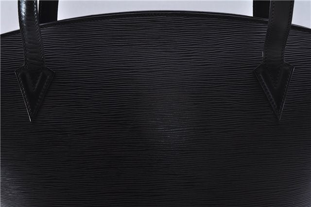 Auth Louis Vuitton Epi Saint Jacques Shopping Shoulder Bag Black M52262 LV 4842E