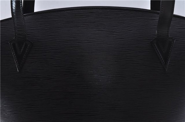 Auth Louis Vuitton Epi Saint Jacques Shopping Shoulder Bag Black M52262 LV 4842E