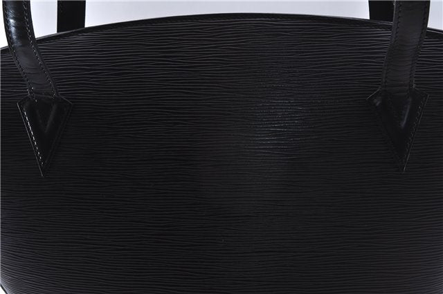 Auth Louis Vuitton Epi Saint Jacques Shopping Shoulder Bag Black M52262 LV 4842E