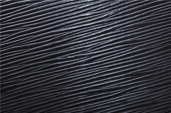 Auth Louis Vuitton Epi Saint Jacques Shopping Shoulder Bag Black M52262 LV 4842E