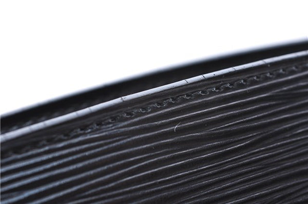 Auth Louis Vuitton Epi Saint Jacques Shopping Shoulder Bag Black M52262 LV 4842E