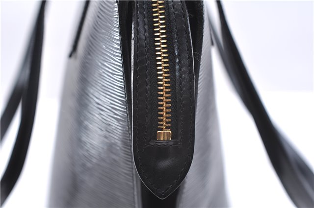 Auth Louis Vuitton Epi Saint Jacques Shopping Shoulder Bag Black M52262 LV 4842E