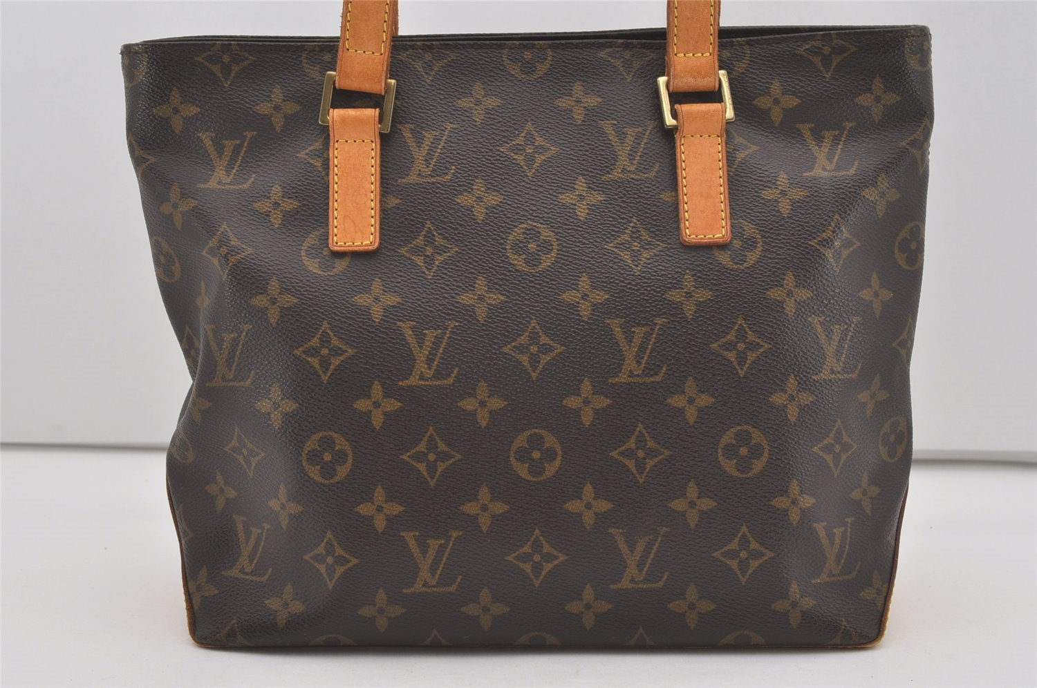 Authentic Louis Vuitton Monogram Cabas Piano Shoulder Tote Bag M51148 LV 4842I