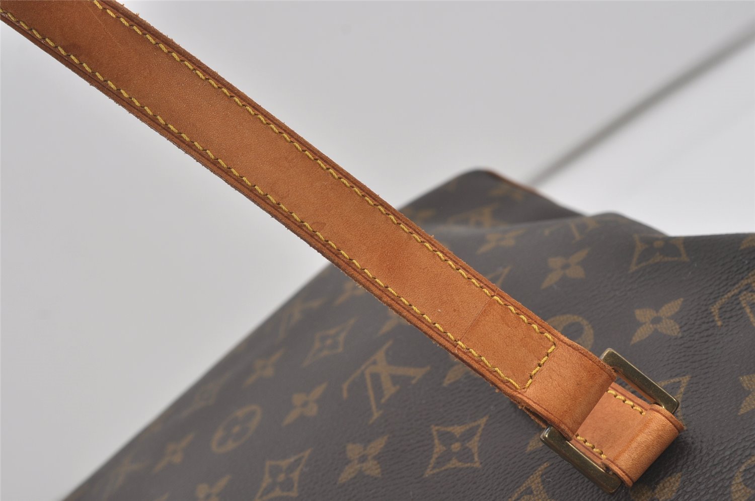 Authentic Louis Vuitton Monogram Cabas Piano Shoulder Tote Bag M51148 LV 4842I