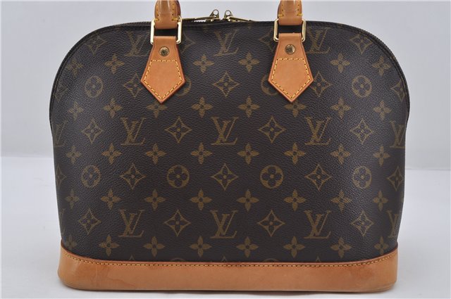 Authentic Louis Vuitton Monogram Alma Hand Bag Purse M51130 LV 4844E
