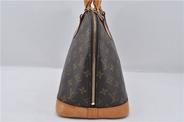 Authentic Louis Vuitton Monogram Alma Hand Bag Purse M51130 LV 4844E