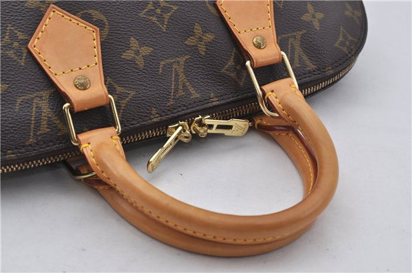 Authentic Louis Vuitton Monogram Alma Hand Bag Purse M51130 LV 4844E
