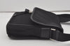 Authentic PRADA Nylon Tessuto Saffiano Leather Shoulder Cross Bag Black 4845I