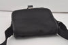 Authentic PRADA Nylon Tessuto Saffiano Leather Shoulder Cross Bag Black 4845I