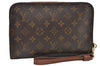 Authentic Louis Vuitton Monogram Orsay Clutch Hand Bag M51790 LV 4846D