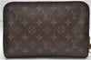 Authentic Louis Vuitton Monogram Orsay Clutch Hand Bag M51790 LV 4846D
