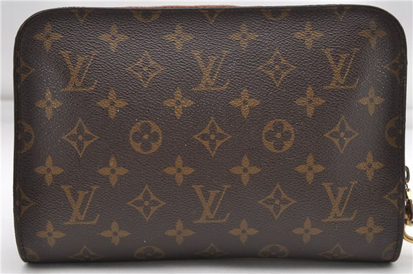 Authentic Louis Vuitton Monogram Orsay Clutch Hand Bag M51790 LV 4846D