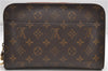 Authentic Louis Vuitton Monogram Orsay Clutch Hand Bag M51790 LV 4846D