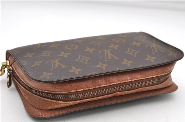 Authentic Louis Vuitton Monogram Orsay Clutch Hand Bag M51790 LV 4846D