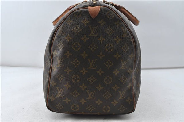Authentic Louis Vuitton Monogram Keepall 50 Boston Bag M41426 LV 4847D