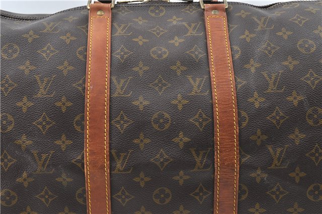 Authentic Louis Vuitton Monogram Keepall 50 Boston Bag M41426 LV 4847D