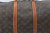Authentic Louis Vuitton Monogram Keepall 50 Boston Bag M41426 LV 4847D